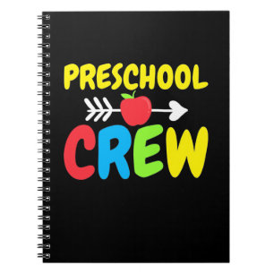 Crew-Lehrer Notizblock