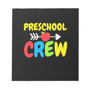Crew-Lehrer Notizblock