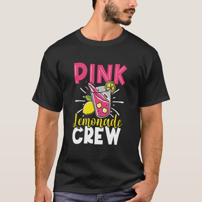 Crew Lemonade Pink Lemonade Juice Boss 1 T-Shirt (Vorderseite)