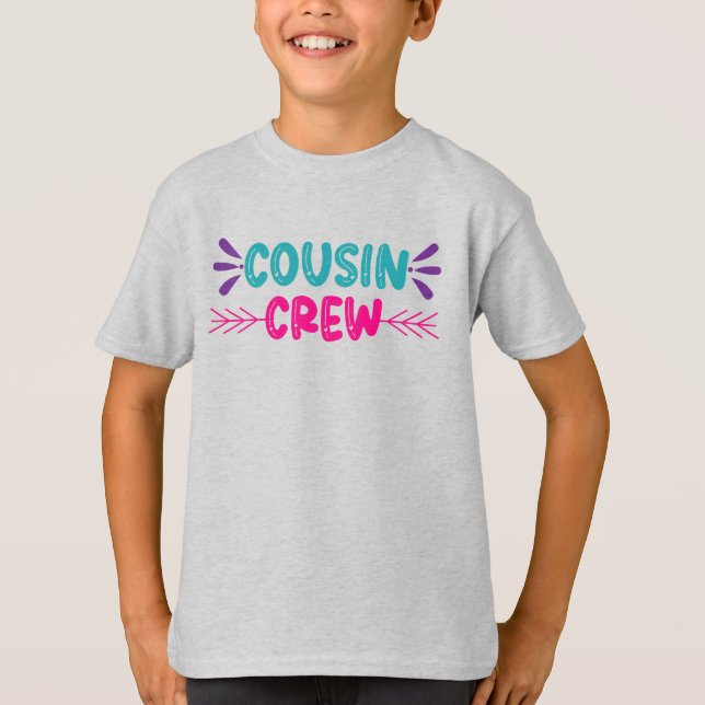 Crew niedlicher Cousin T-Shirt (Vorderseite)