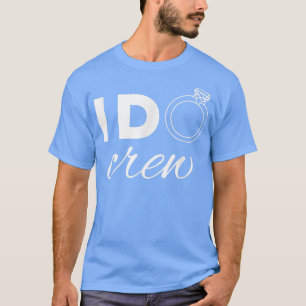Crew Retro Bachelorette Funny Hen Night T-Shirt