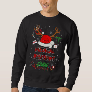 Crew Santa Stethoscope Krankenpflege C Sweatshirt