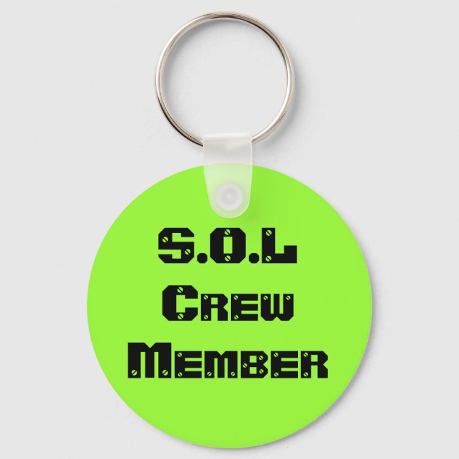 Crew Schlüsselanhänger (Vorderseite)