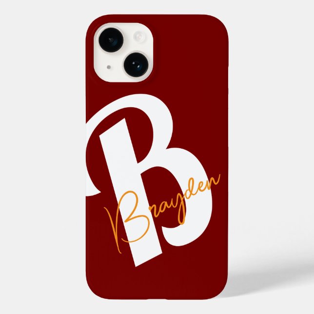 Crew Socken Case-Mate iPhone 14 Hülle (Rückseite)