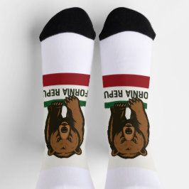 Crew Socken der Republik Kalifornien