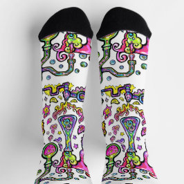 Crew-Socken für Mad Science Experiment Socken