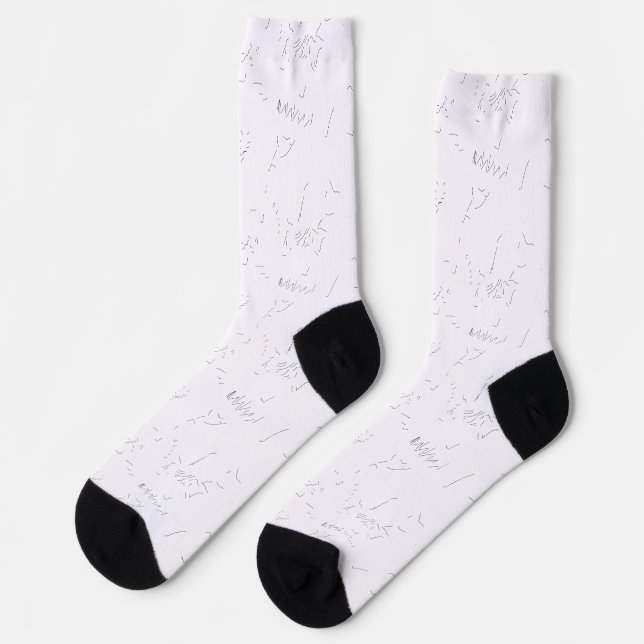 Crew Socken Länge | Männer und Frauen (Linkes Detail)