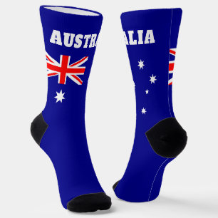 Crew Socken mit australischer Flagge