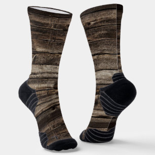 Crew Socken Rustikaler Holzdunkel