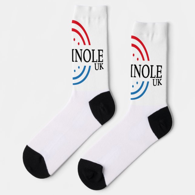 Crew Socks - Crokinole UK Classic Logo Socken (Linkes Detail)