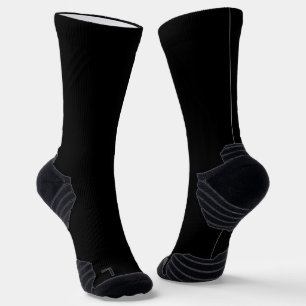 Crew Socks farbenfroh glücklich schwarz Socken