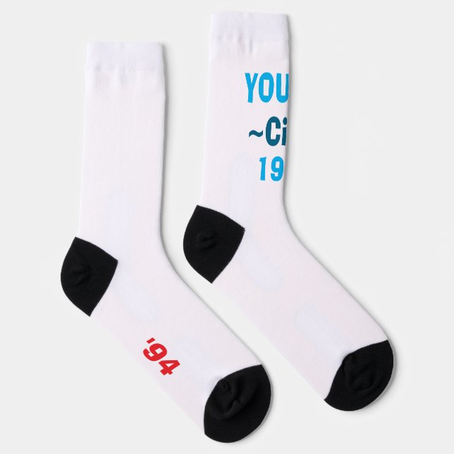 Crew Socks unisex cooles Design auf der Grundlage  Socken (Rechts)