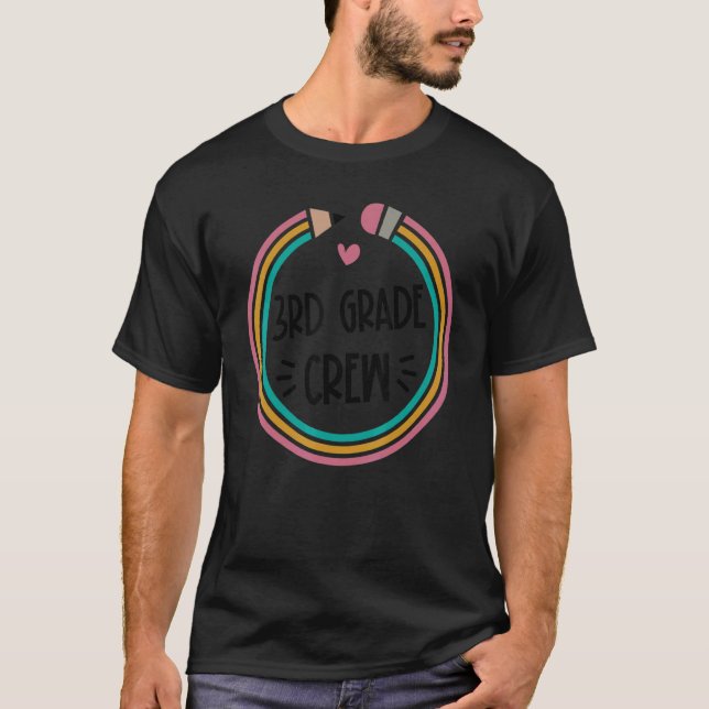 Crew-Stift-Lehrer T-Shirt (Vorderseite)
