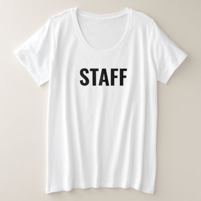 Crew-Team-Mitglied von Womens Plus Size Tshirts (Design vorne)