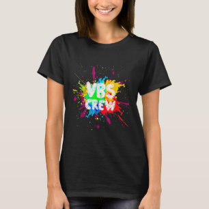 Crew Vacation Bible School Paint Spritzer I Liebe  T-Shirt