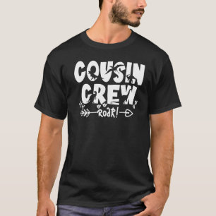 Crew von Cousins für Kinder Jungen Mädchen des Din T-Shirt