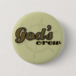 Crewknopf des Gottes Button