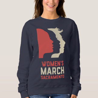 Crewneck der März der Frauen Unisexstrickjacke Sweatshirt