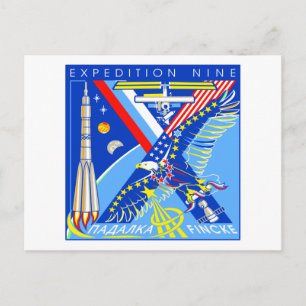 Crews zur ISS: Expedition 14 Postkarte