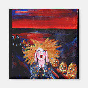 Cri d'Halloween Diva Magnet