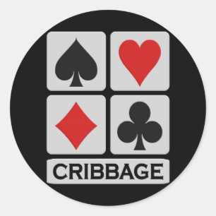 Cribbage Aufkleber