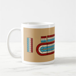 Cribbage Game Board Kaffeetasse