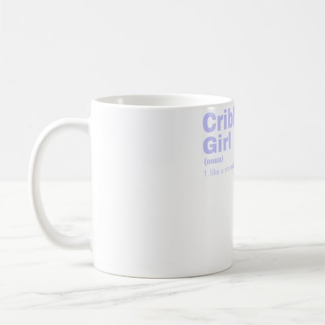 Cribbage Girl - Cribbage Kaffeetasse (Links)