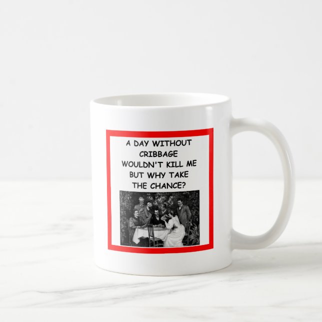 CRIBBAGE KAFFEETASSE (Rechts)