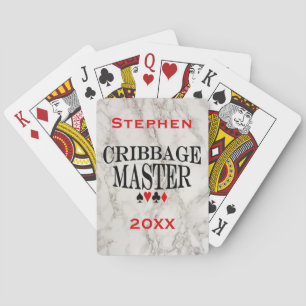 Cribbage Master Personalisiert Spielkarten