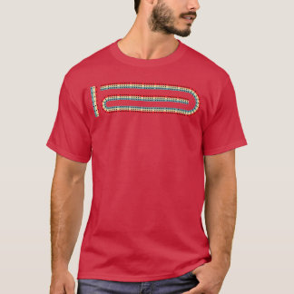 Cribbage-Spielbrett 3rack Cribbage-Familie T-Shirt