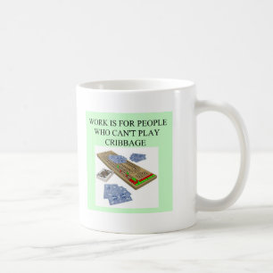 cribbage Spieler Kaffeetasse