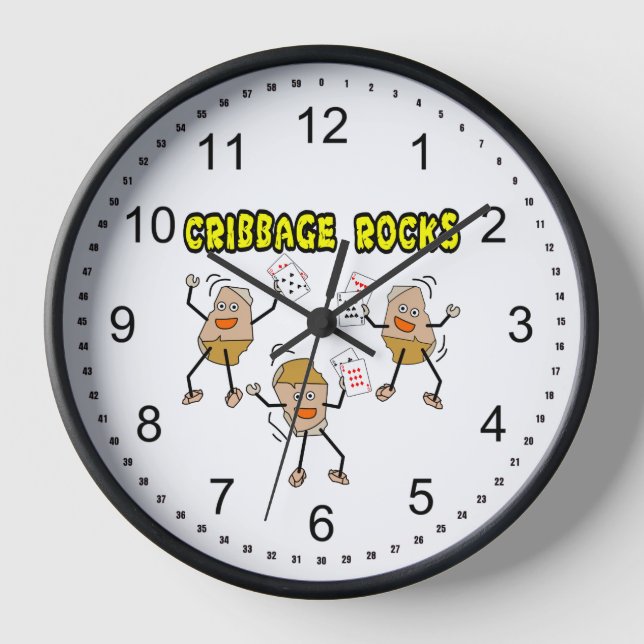 Cribbage Uhr (Vorderseite)