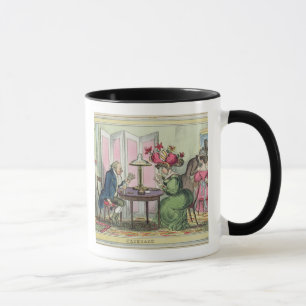 Cribbage, veröffentlicht von Thomas McLean, Londo Tasse
