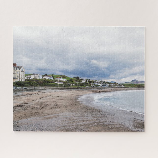 Criccieth Beach North Wales Fotografie (Horizontal)