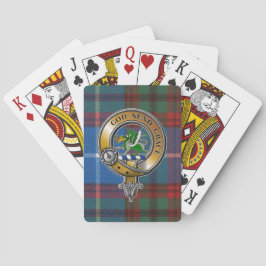 Crichton Tartan & Abzeichen Spielkarten
