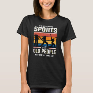 Cricket-Altersrente T-Shirt