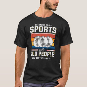 Cricket-Altersrente T-Shirt