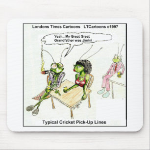 Cricket Anmachsprüche Lustig Mousepad