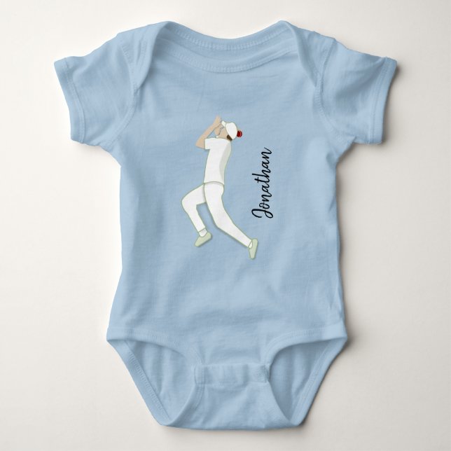 Cricket Baby Strampler (Vorderseite)