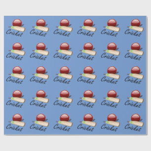 Cricket-Ball, beliebtes Design Geschenkpapier