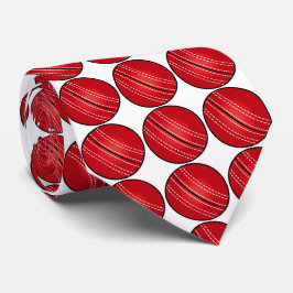 Cricket Ball Neck Tie Krawatte