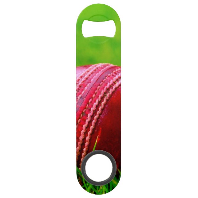 Cricket Ball Sport individuell Speed Flaschenöffner (Rückseite)