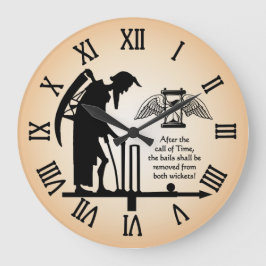 Cricket Clock - Old Father Time Große Wanduhr