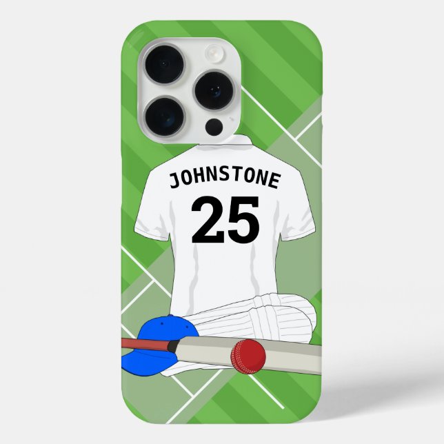 Cricket club fan/player Case-Mate iPhone hülle (Rückseite)