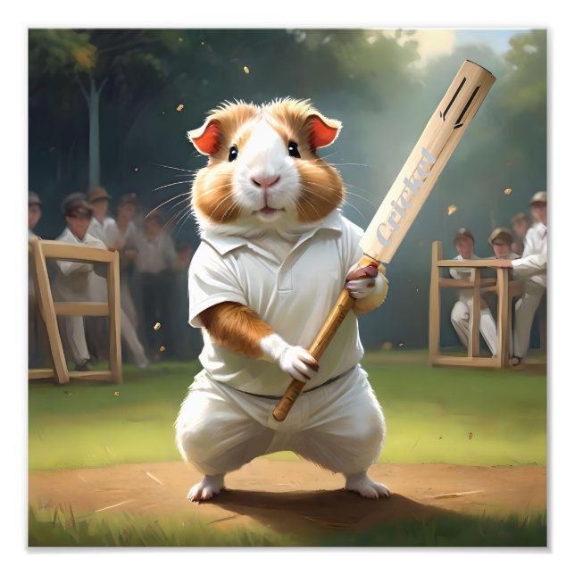 Cricket Craze: Die Guinea schwingt große Übereinst Fotodruck (Vorne)