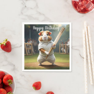 Cricket Craze: Die Guinea schwingt große Übereinst Serviette