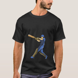 Cricket-Cricket-Player-Cricketspielgeräte T-Shirt