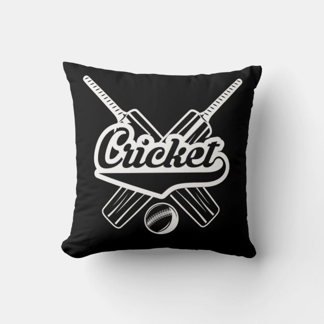 Cricket Cricketgerät Kissen (Vorderseite)