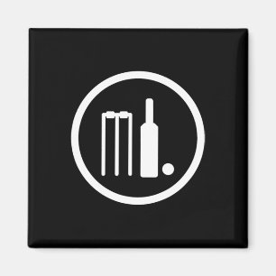 Cricket Cricketspieler Cricketspieler Indien Pakis Magnet