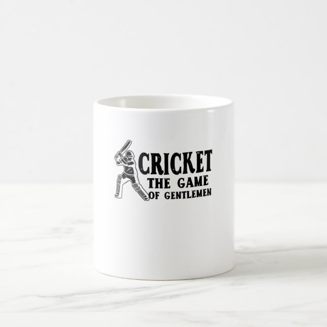 Cricket das Spiel der Herren Kaffeetasse (Mittel)